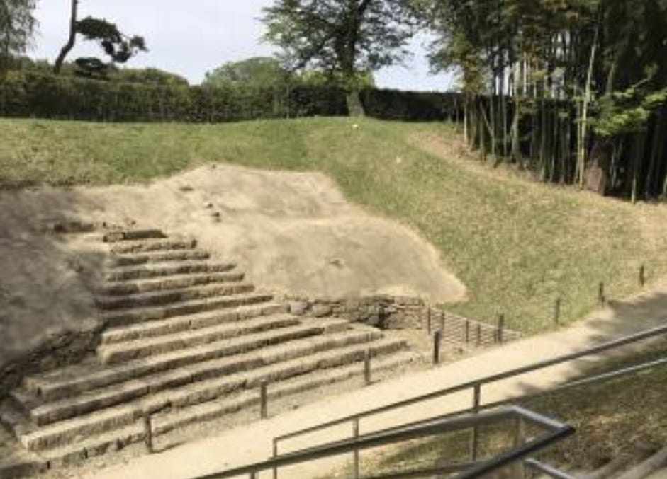 岡山後楽園御船入跡整備工事